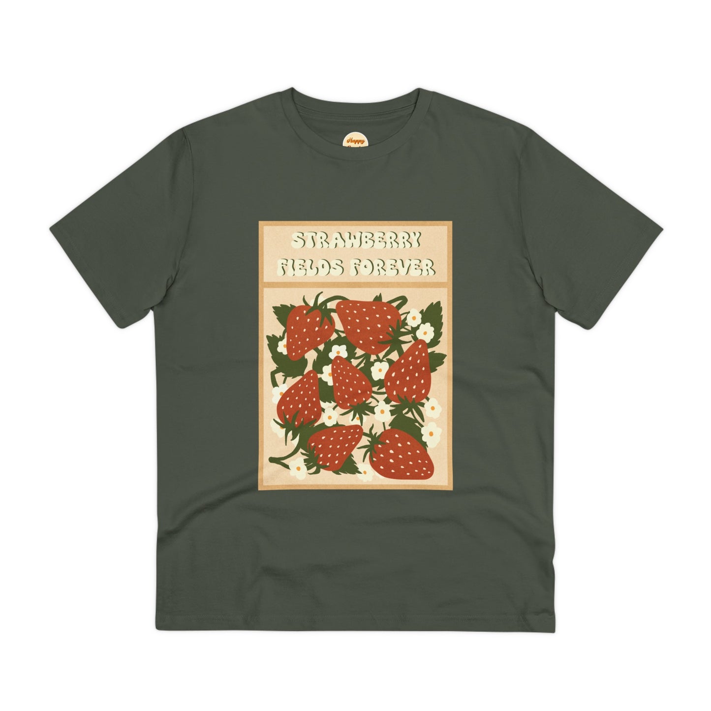 Organic T-shirt - Unisex - Strawberry Fields