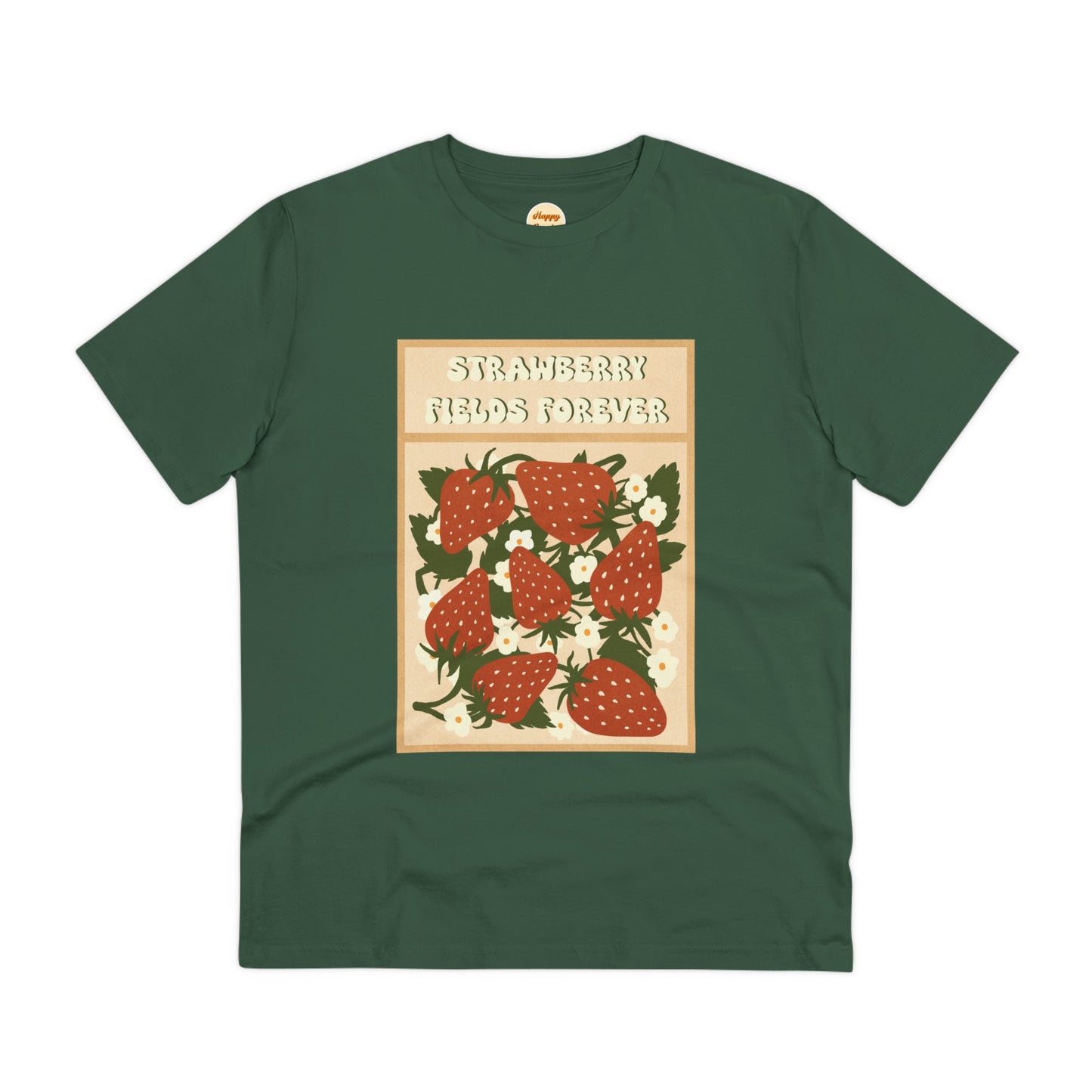 Organic T-shirt - Unisex - Strawberry Fields