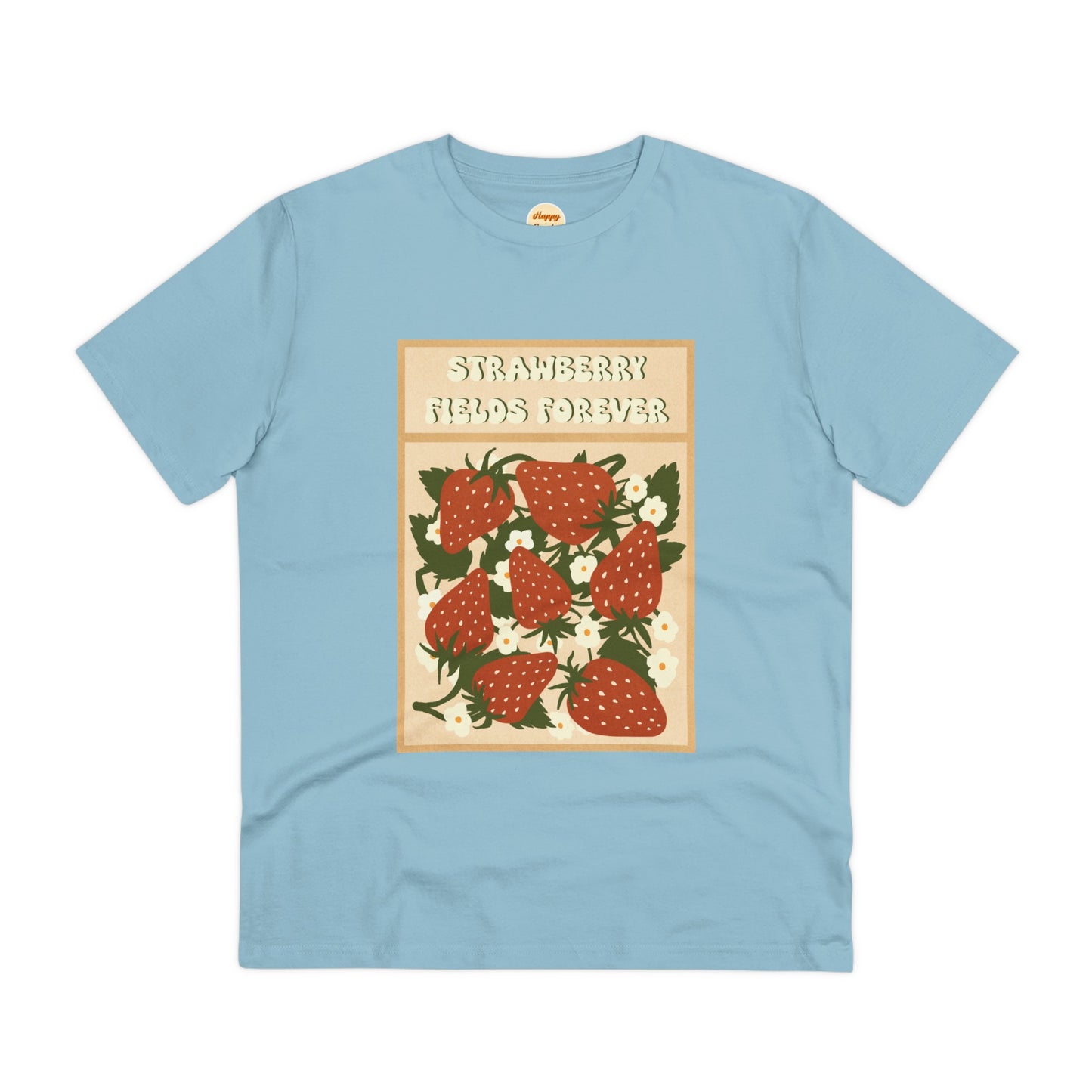 Organic T-shirt - Unisex - Strawberry Fields