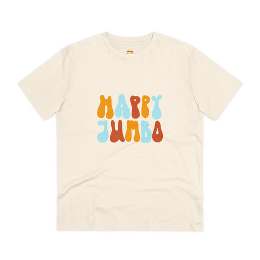 Organic T-shirt - Unisex - Happy Jumbo rainbow