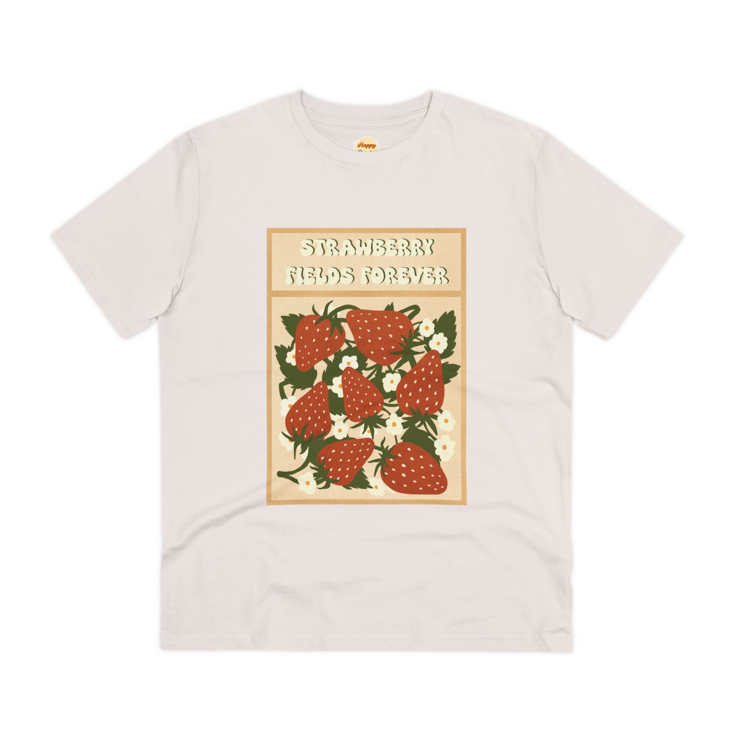 Organic T-shirt - Unisex - Strawberry Fields