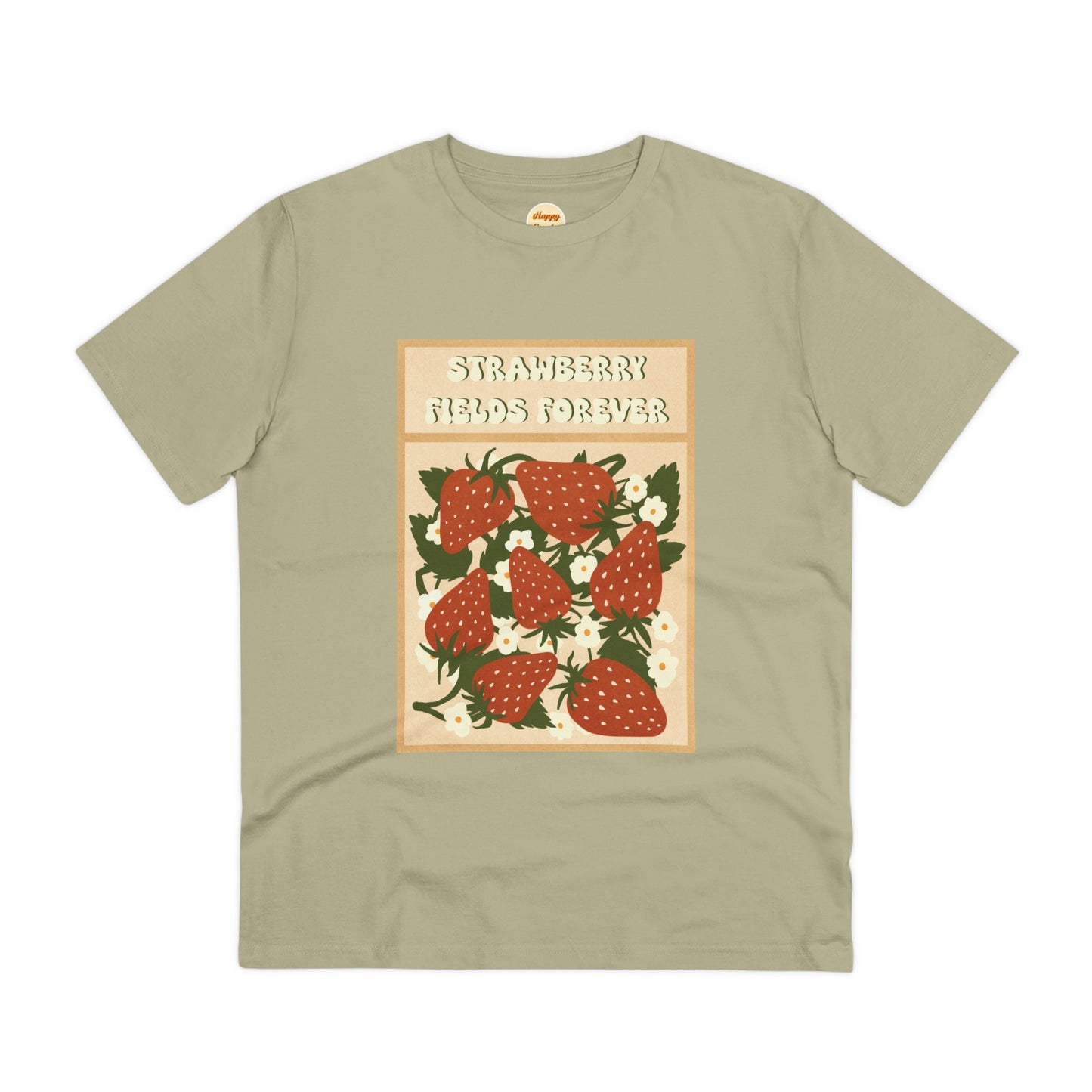 Organic T-shirt - Unisex - Strawberry Fields