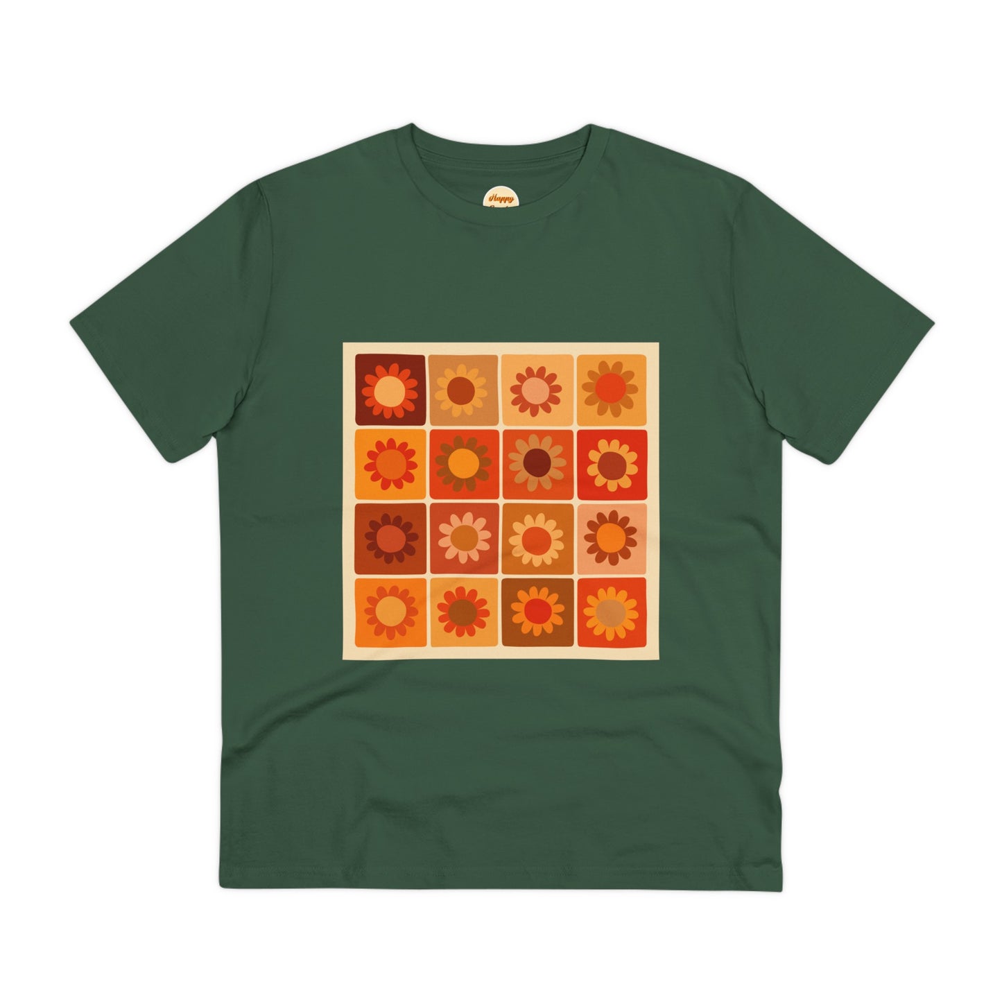 Organic T-shirt - Unisex - Granny Squares