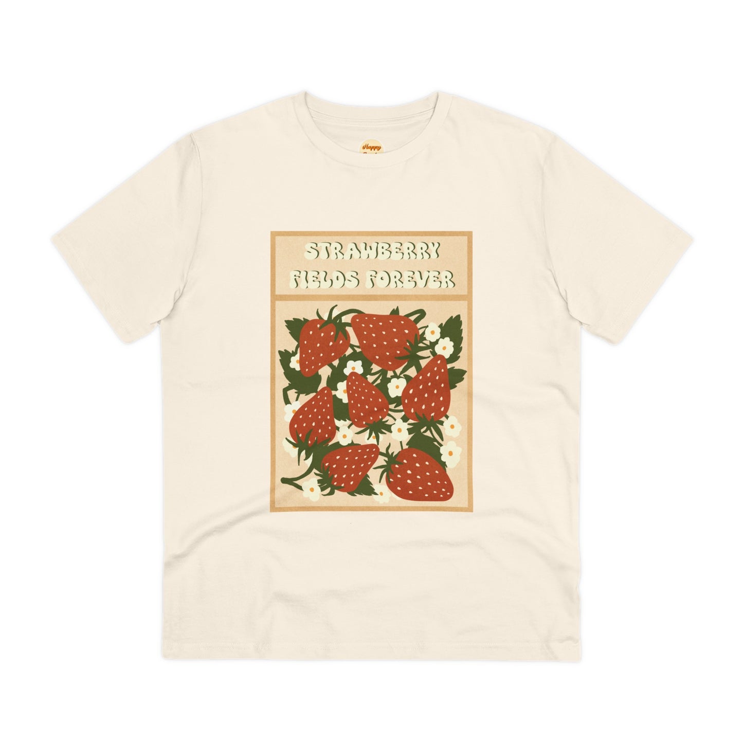 Organic T-shirt - Unisex - Strawberry Fields