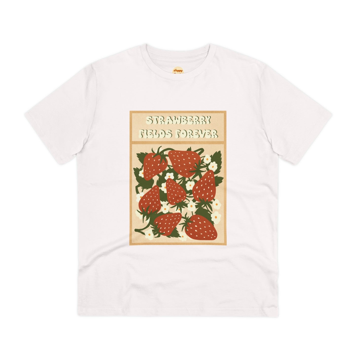 Organic T-shirt - Unisex - Strawberry Fields